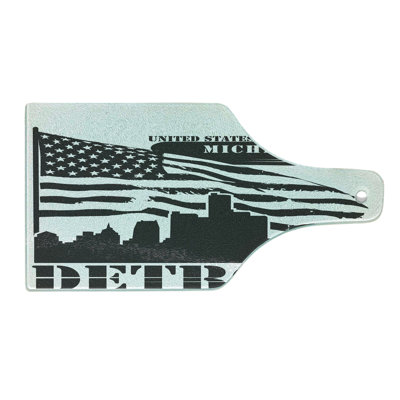 Planche à découper Ambesonne Detroit