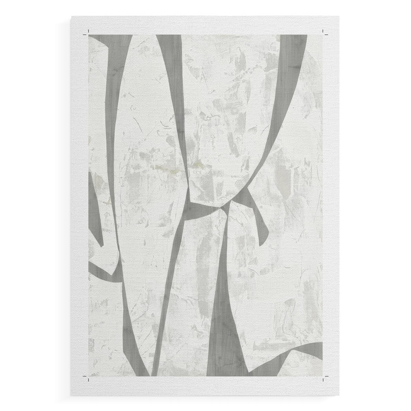 Stone Stone II - Impression sur toile seulement - NON-CADRE, H 18 po x l 12 po