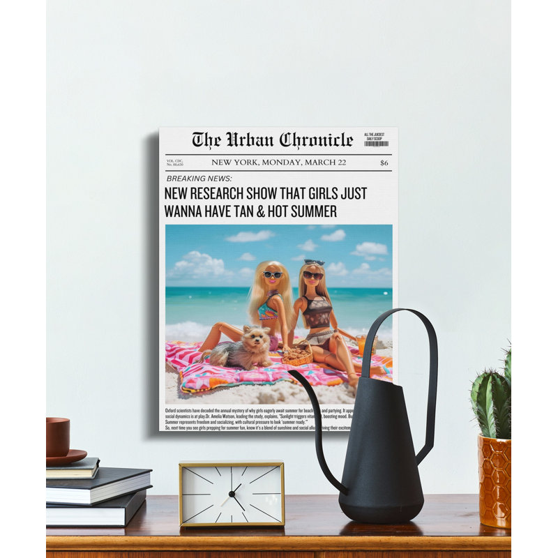Wrapped Canvas Print Set, 20x24