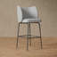 Conroe Yes Stool with Metal Frame-1680855235