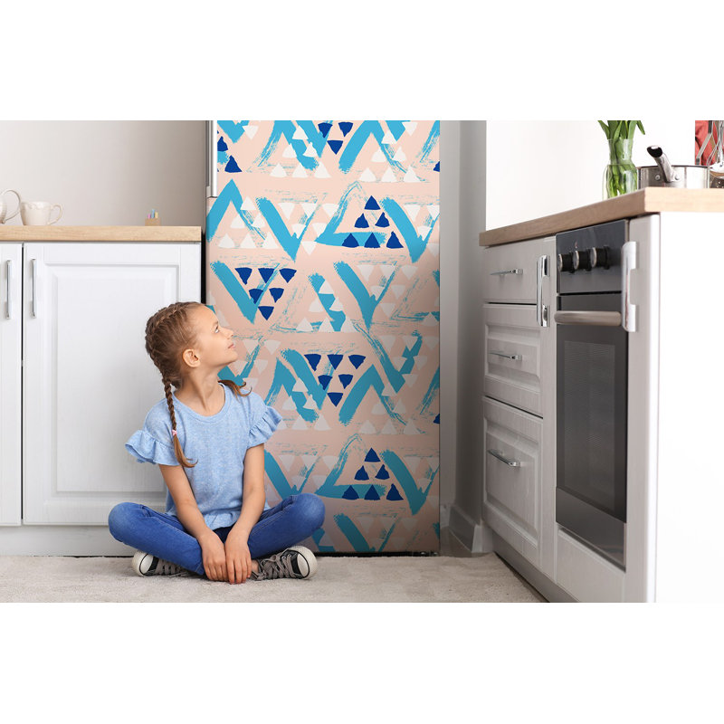 Abstract Door Decal