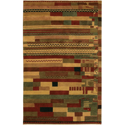 Marisia Wool Abstract Indoor Rug