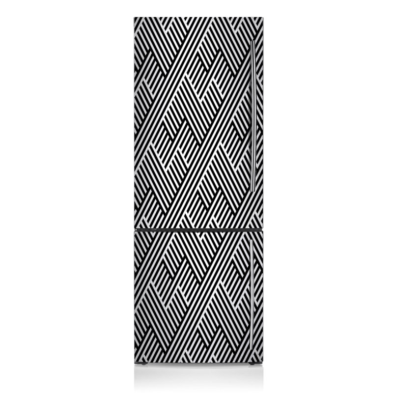 Abstract Door Decal