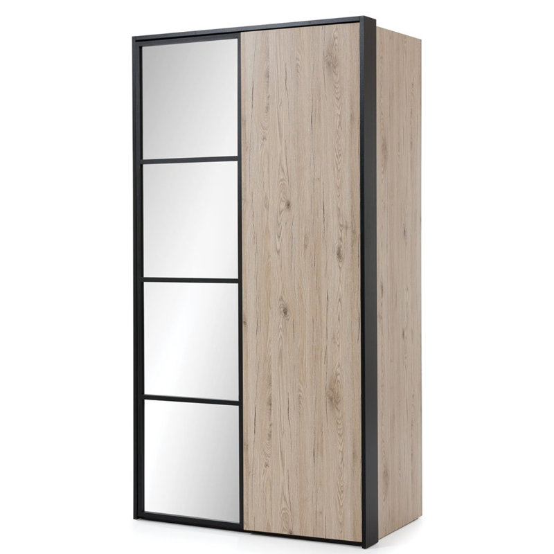 Andrzelika Solid + Manufactured Wood Wardrobe, 207cm H x 161cm W x 63cm D