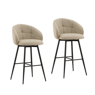 Tabouret de bar Ayla sable
