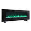 Symple Stuff 152.4cm W Black Electric Fireplace