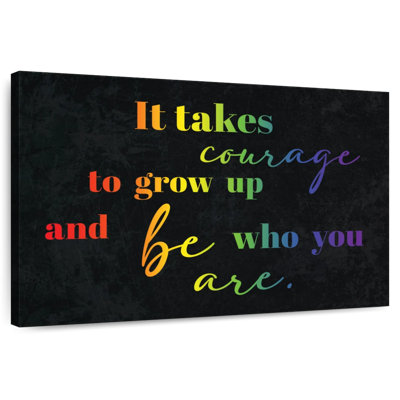 Tergel Courage To Be You Pride