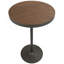 Table de bar / dinette réglable en gris et brun