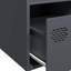 Sarwan 103.5 cm H x 35 cm W Steel Standard Bookcase-1199085250