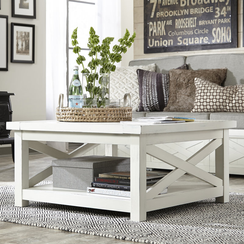 Table basse avec rangement Lana