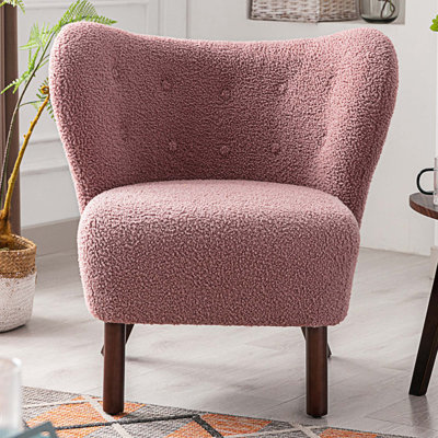 Fauteuil à oreilles rembourré Brodin