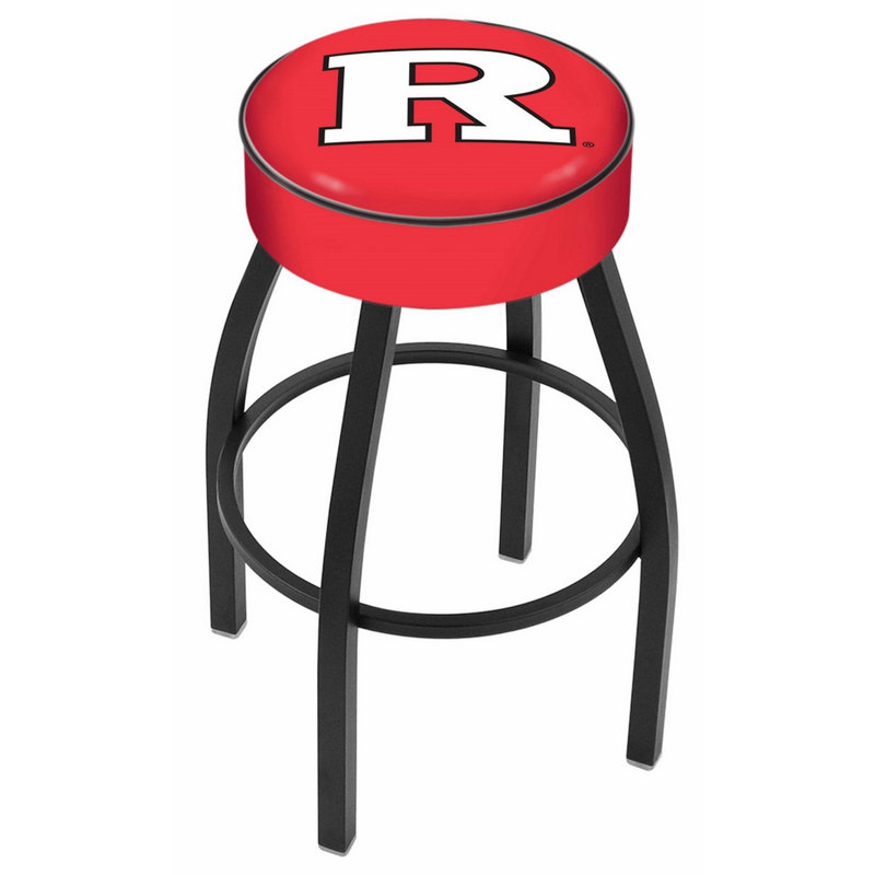 Tabouret de bar et de comptoir NCAA, Rutgers, Noir, Tabouret de comptoir (assise de 25 po de hauteur)