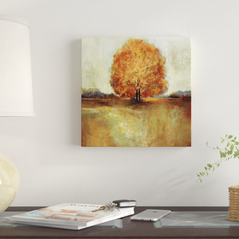 « champ de rêves », impression sur toile, H 12 po x l 12 po x P 0,75 po, Toile tendue, Pas de tapis