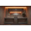 Vast Studio  Freestanding Rectangle Sink in Brown — Modern Concrete Bathroom Pedestal Basin-1374594767