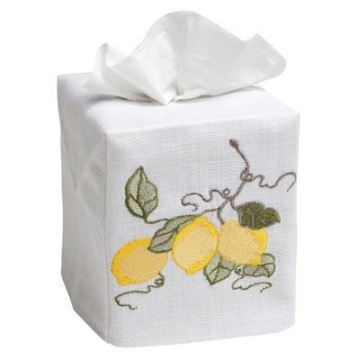 Couvercle de boîte à mouchoirs Lemon Branch