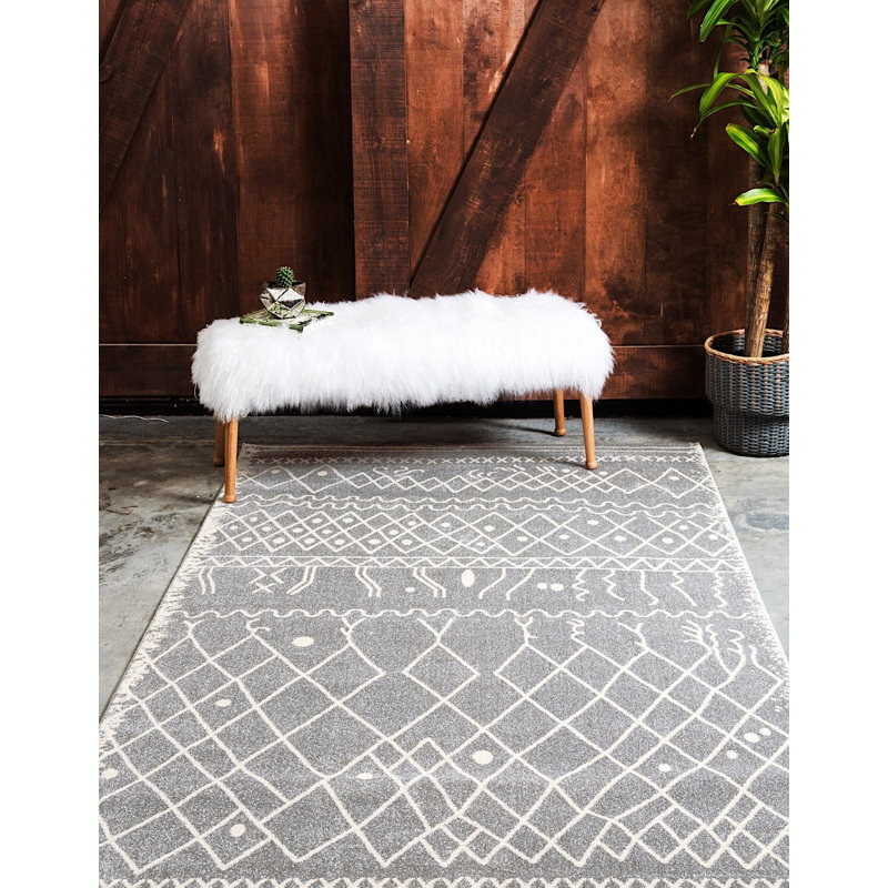 Globe Geometric Indoor Rug, Rectangle 9' x 12'