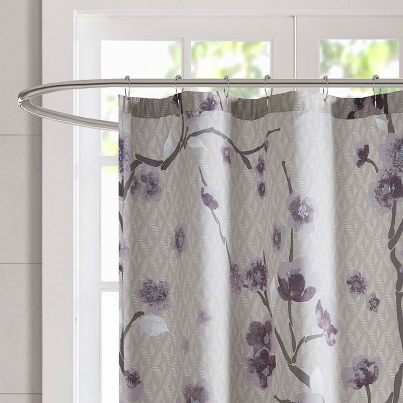 Rideau de douche en coton