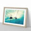 Ski Lift - Picture Frame Graphic Art-62762529-62762522