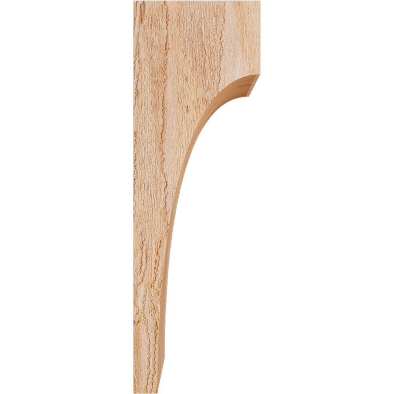 Huntington Corbel, H 24 po x l 6 po x P 8 po, Sciage brut, Cèdre rouge