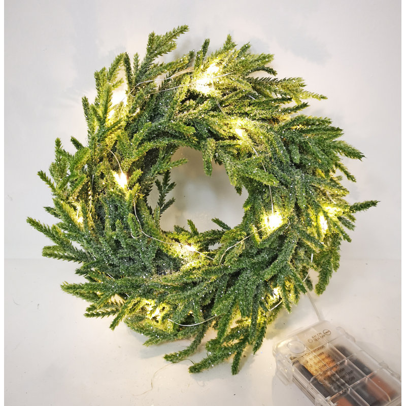 10in Pine Wreath-bot20