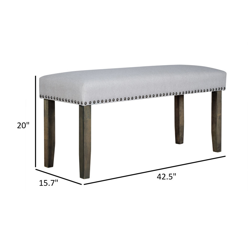 Alysa Fabric Upholstered Bench