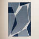 Sean Abstract Handmade Tufted Wool Light Blue/Navy/Light Slate Area Rug