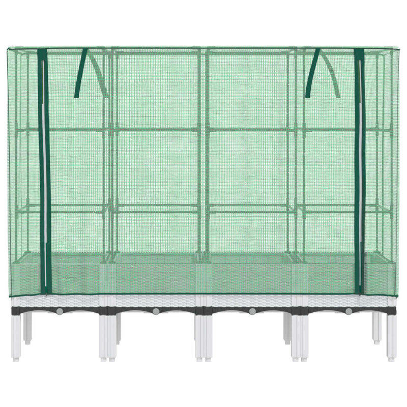 Bautista Raised Garden Bed, White