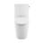 St. Tropez One-Piece 10" Rough-In 1.28 GPF Right-Hand Vortex Flush Elongated Toilet In Matte White-115963960