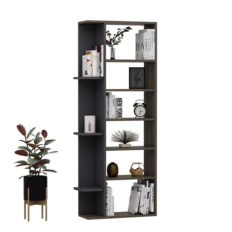 Dragulina 171.6cm H x 70cm W Etagere Bookcase