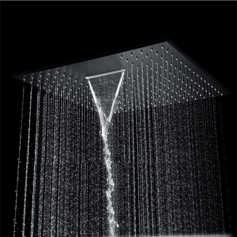 Fixed Shower Head 2.5 GPM GPM, Matte Black