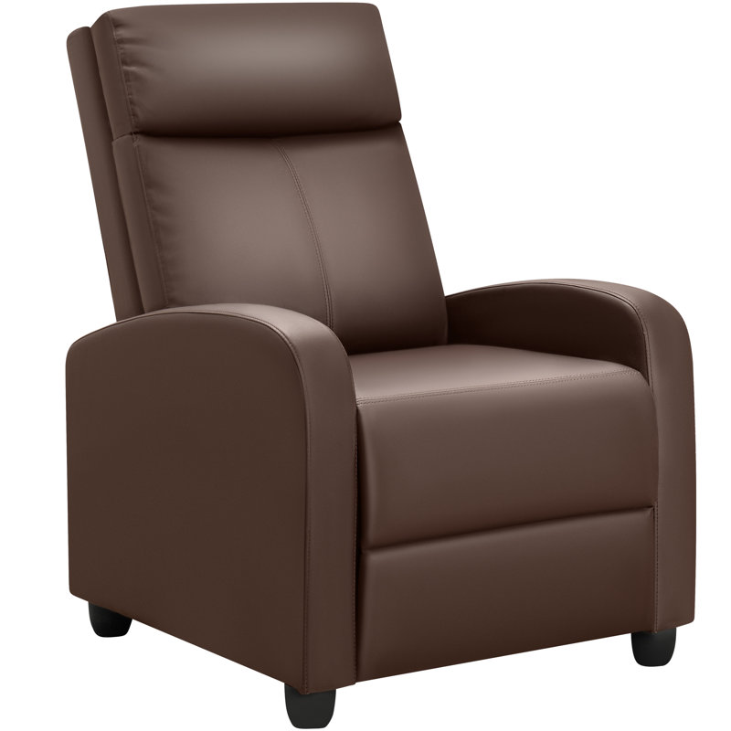 Fauteuil de massage en similicuir Desiray, Brun