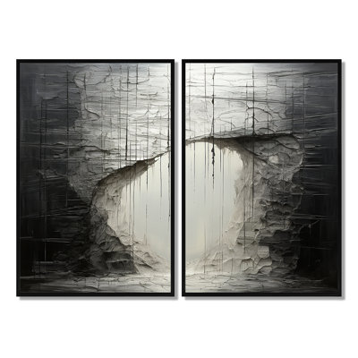 Minimalisme, solitude, méditation, impression sur toile