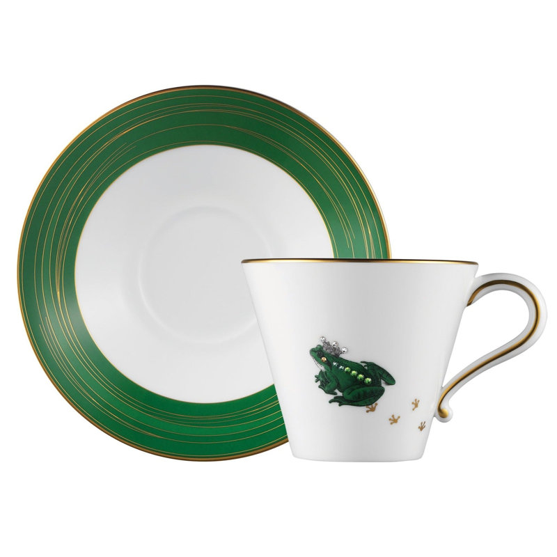 Tasse à thé et soucoupe My Frog
