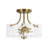 Dezirey Glass Semi Flush Mount-864763668