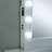Contemporary Style 1Pc Vanity Set  Mirror LED Lights Storage Drawers Wooden Glides Stool Included Bedroom Furniture