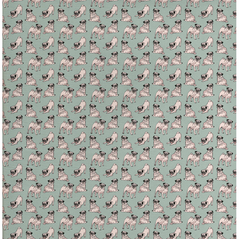 Tissu carlin, H 36 po x l 58 po x P 1 po