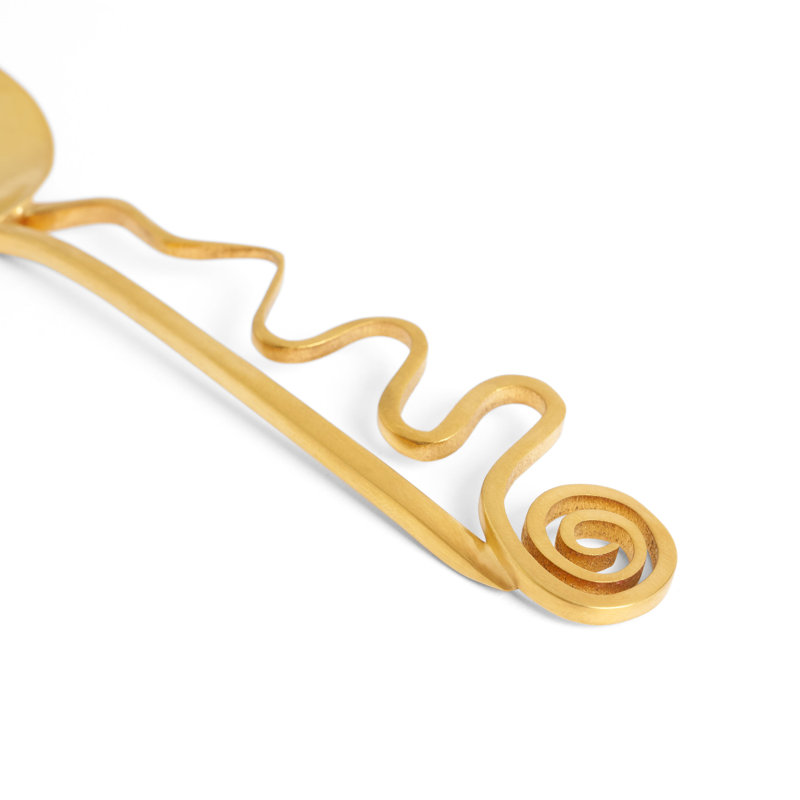 Spirale Brass Specialty Spoon
