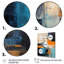 «Colorfields Deconstruct Minimal Abstract I», art abstrait sur toile-1356180668-1356180641