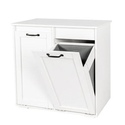 Laundry Cabinet with 2 Removable Inner Bags