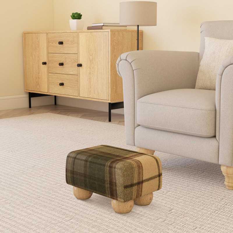 Manufactured Wood Accent Stool, Natural