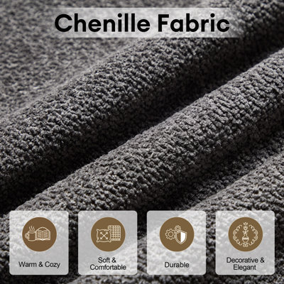 Chaise d'appoint rembourrée avec accoudoirs
