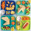 Nordic Ware Party Trays  4 Pk Asst Colors
