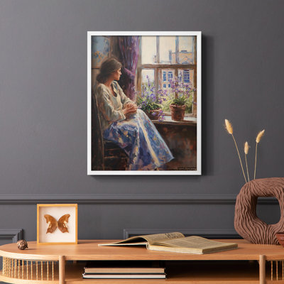 WOMEN Series CCCCXXII - reproduction encadrée de qualité supérieure - prête à être accrochée - aucun clou requis