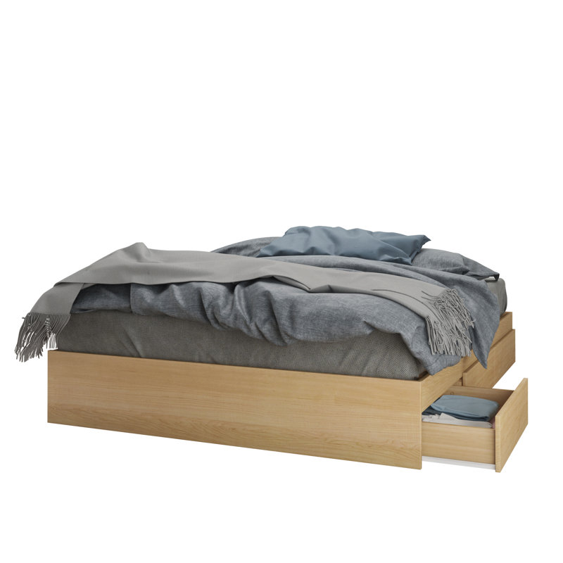 Dunton Platform Storage Bed, Full / Double, Black