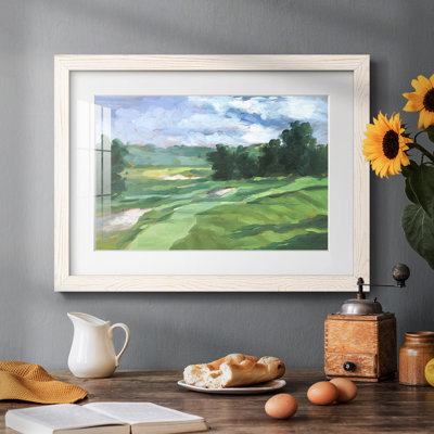 Golf Course Study IV, reproduction d'art encadrée