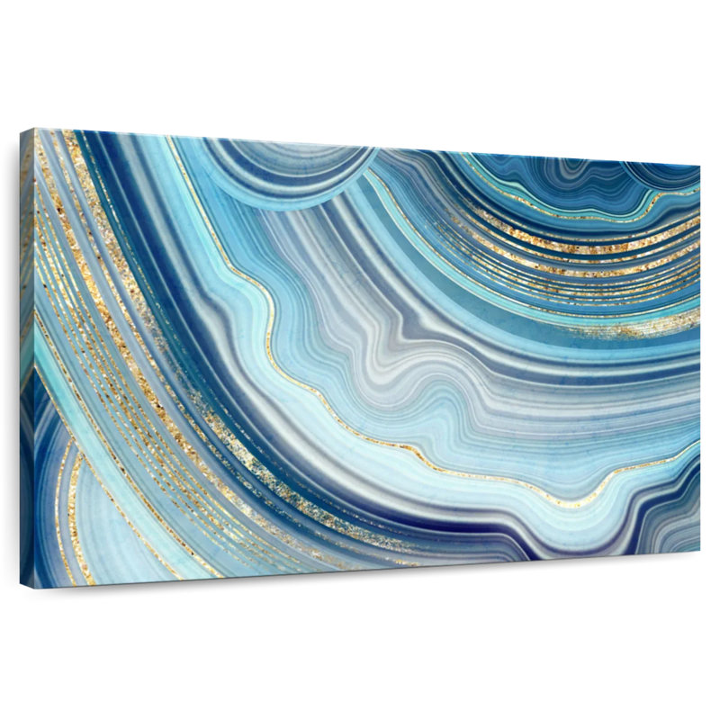 Avery Blue Marble Abstract
