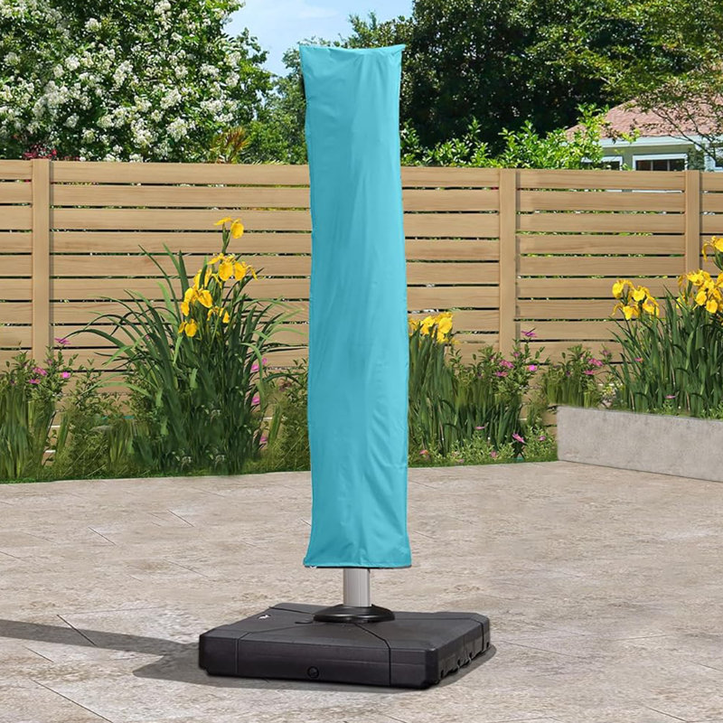 Housse pour parasol Cantilever, Bleu turquoise