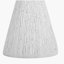 Table d'appoint d'extérieur en marbre blanc texturé MGO