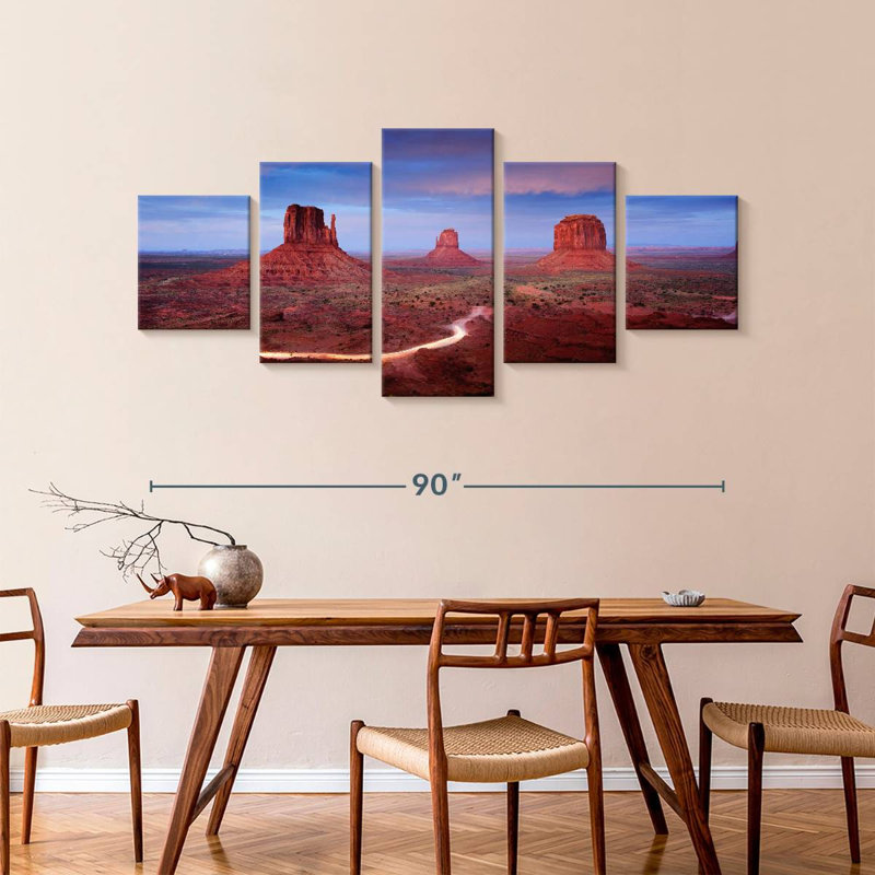 Dusky Monument Valley, H 42 po x l 92 po