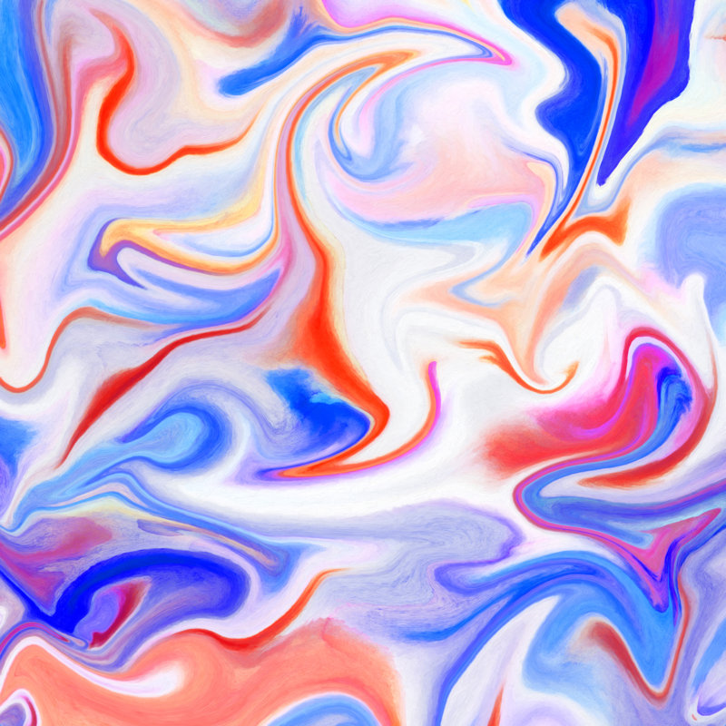 " Liquid 1 ", 12" H x 12" W  , No, Wrapped Canvas